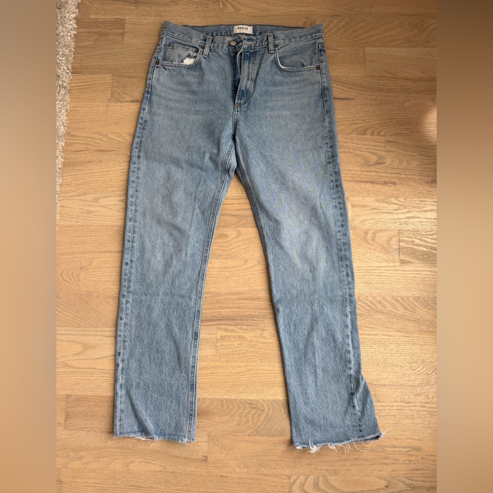 Agolde Straight Leg Jeans